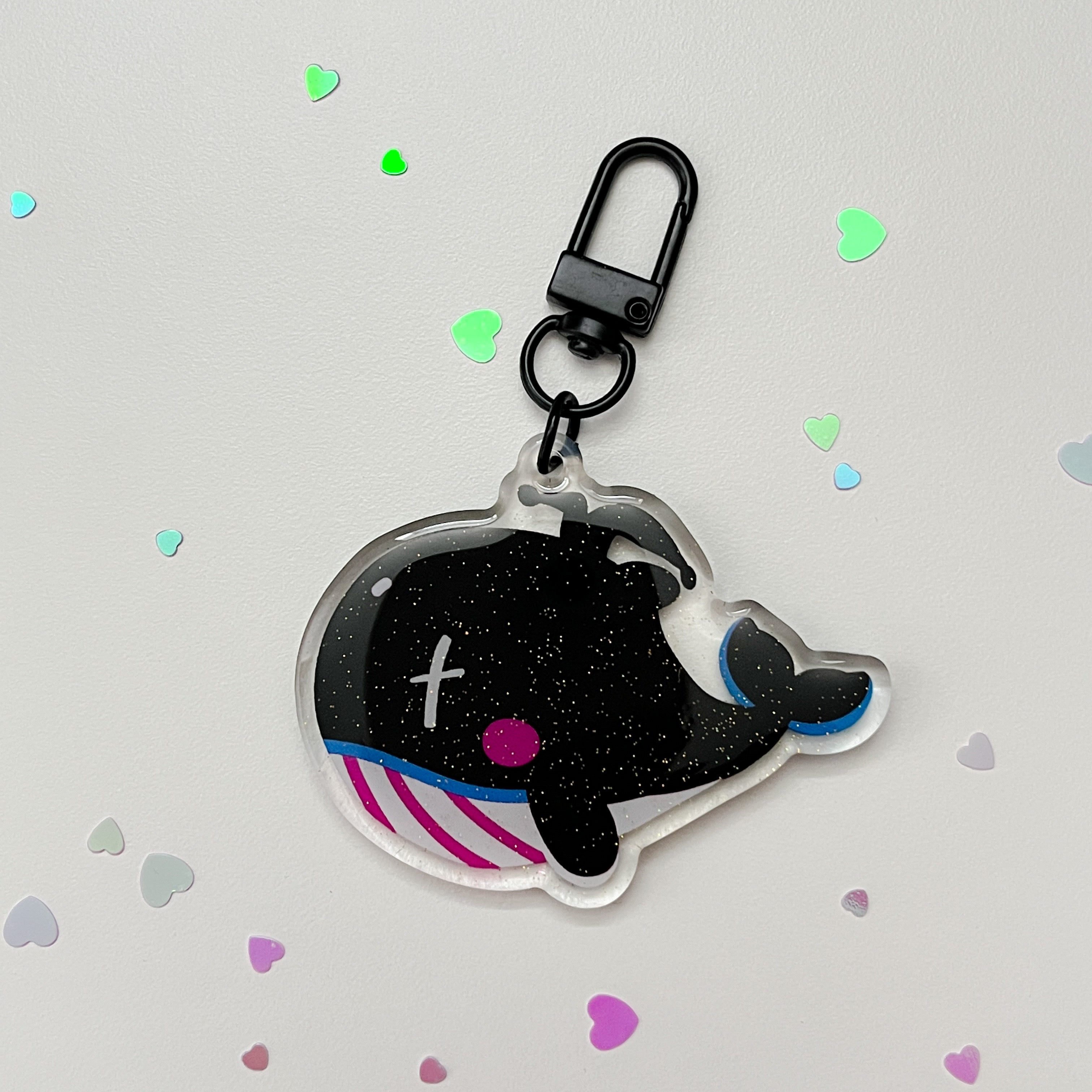 Chapter 2 Acrylic Whale Keychain