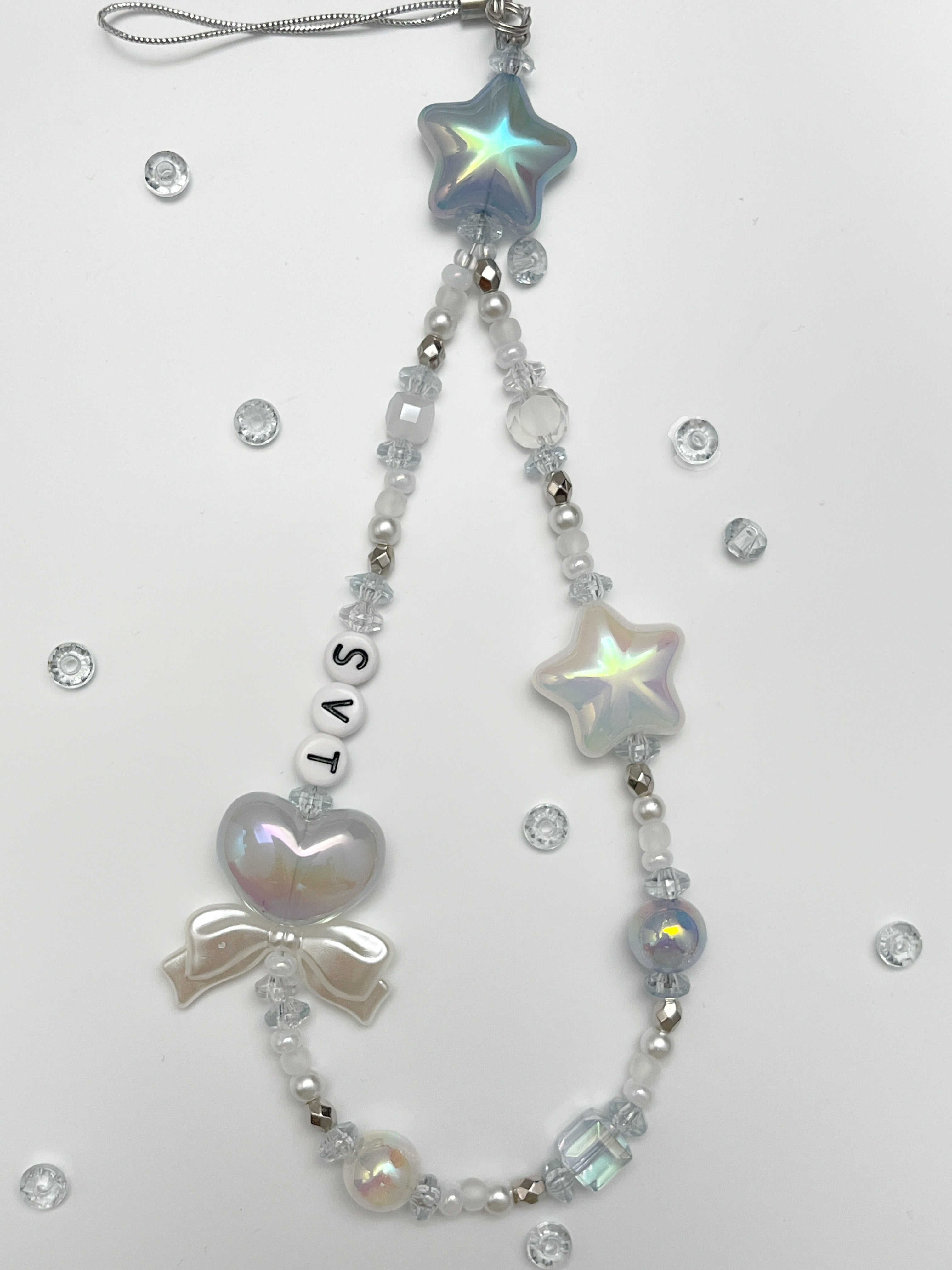 Carat Bong inspired beaded light stick wrap