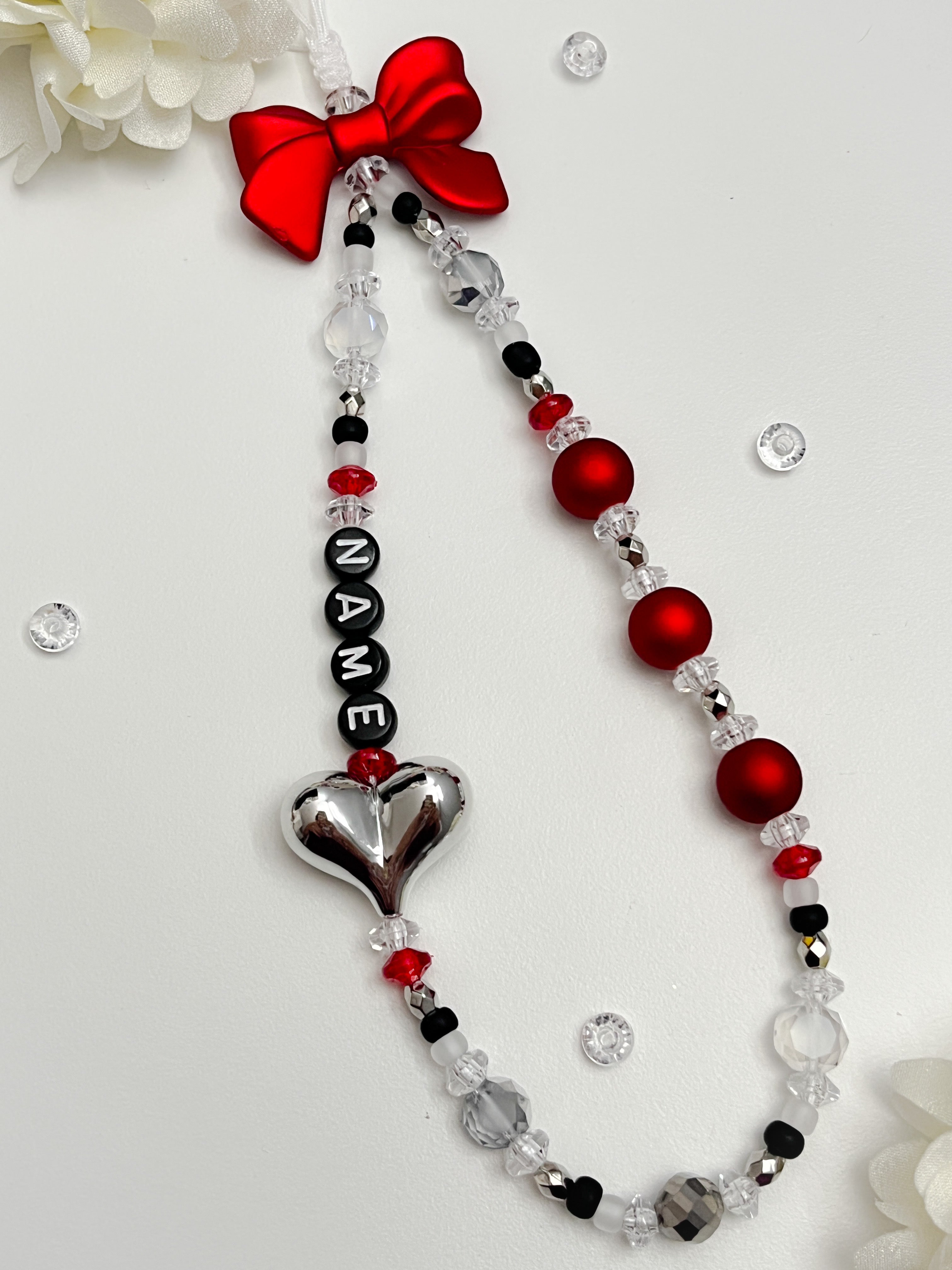 Red Tour Strap Charm