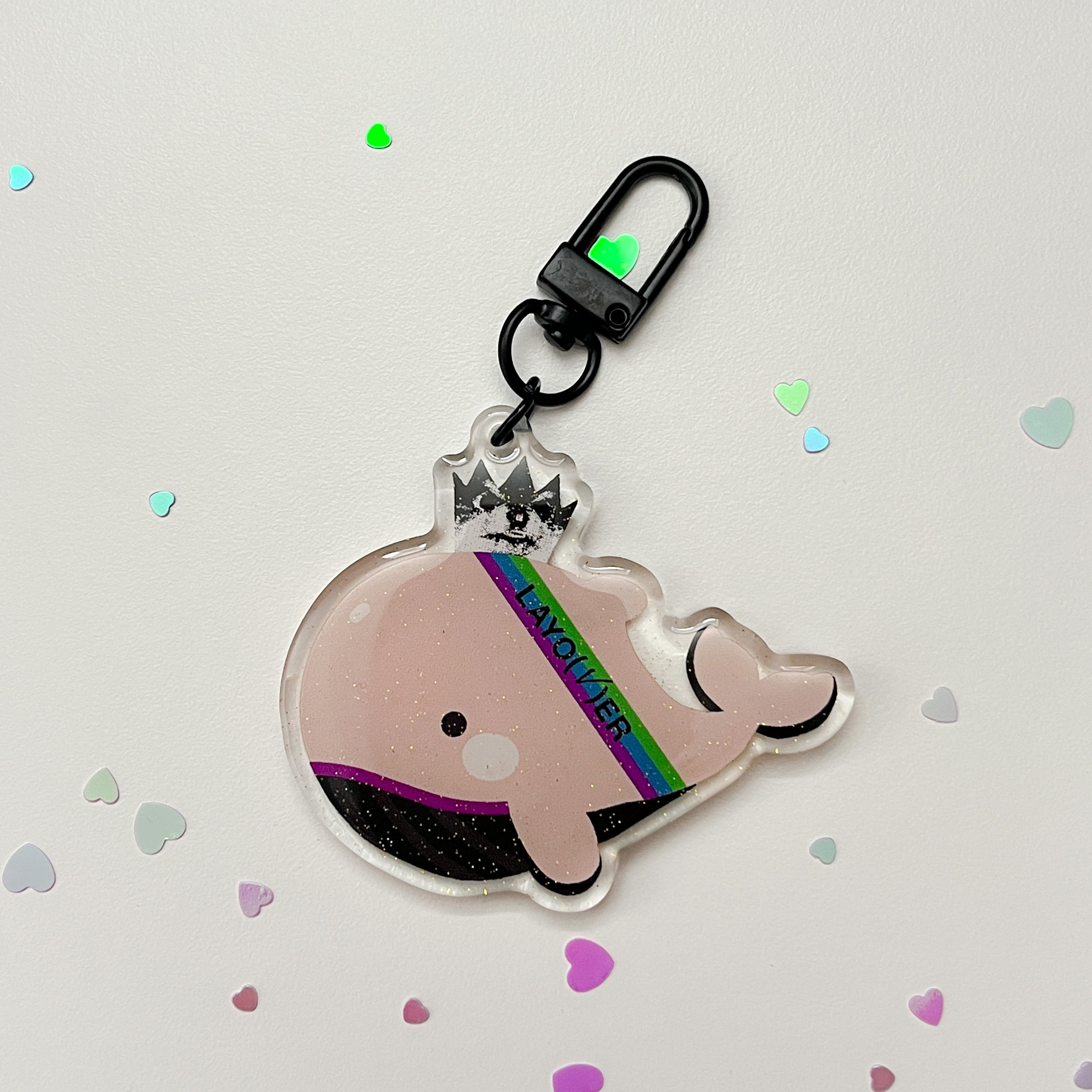 Chapter 2 Acrylic Whale Keychain