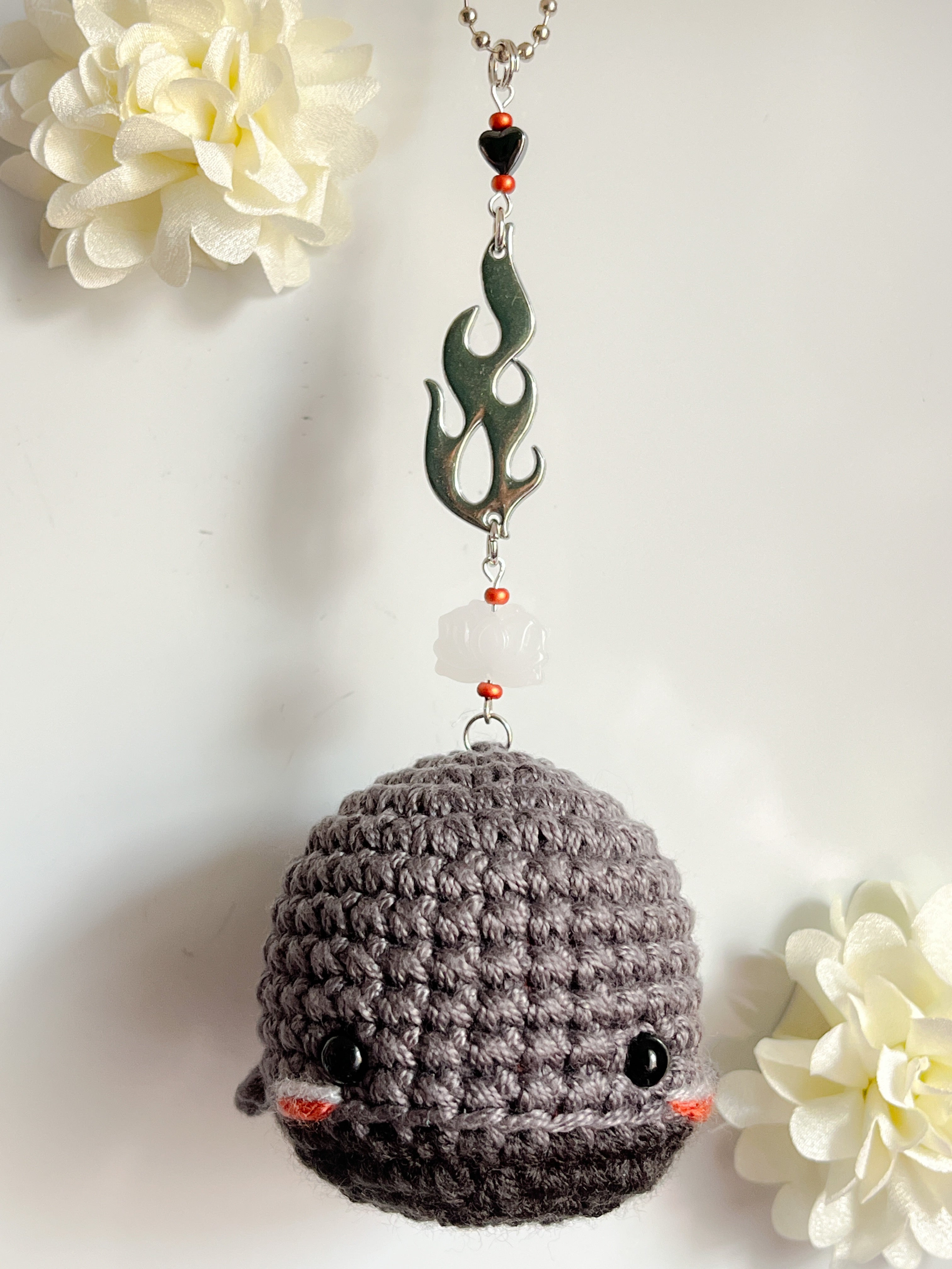 Dday inspired crochet whale