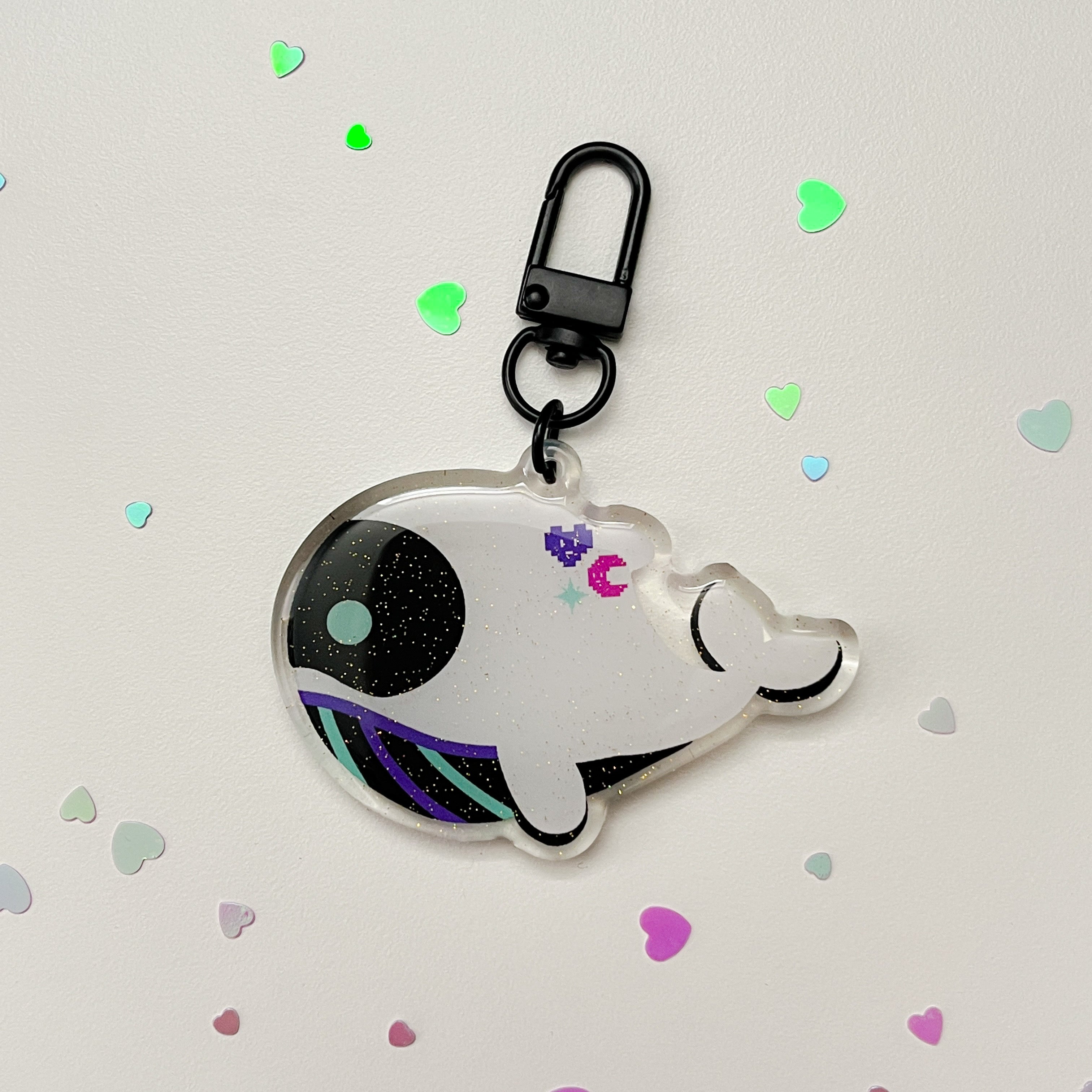 Chapter 2 Acrylic Whale Keychain