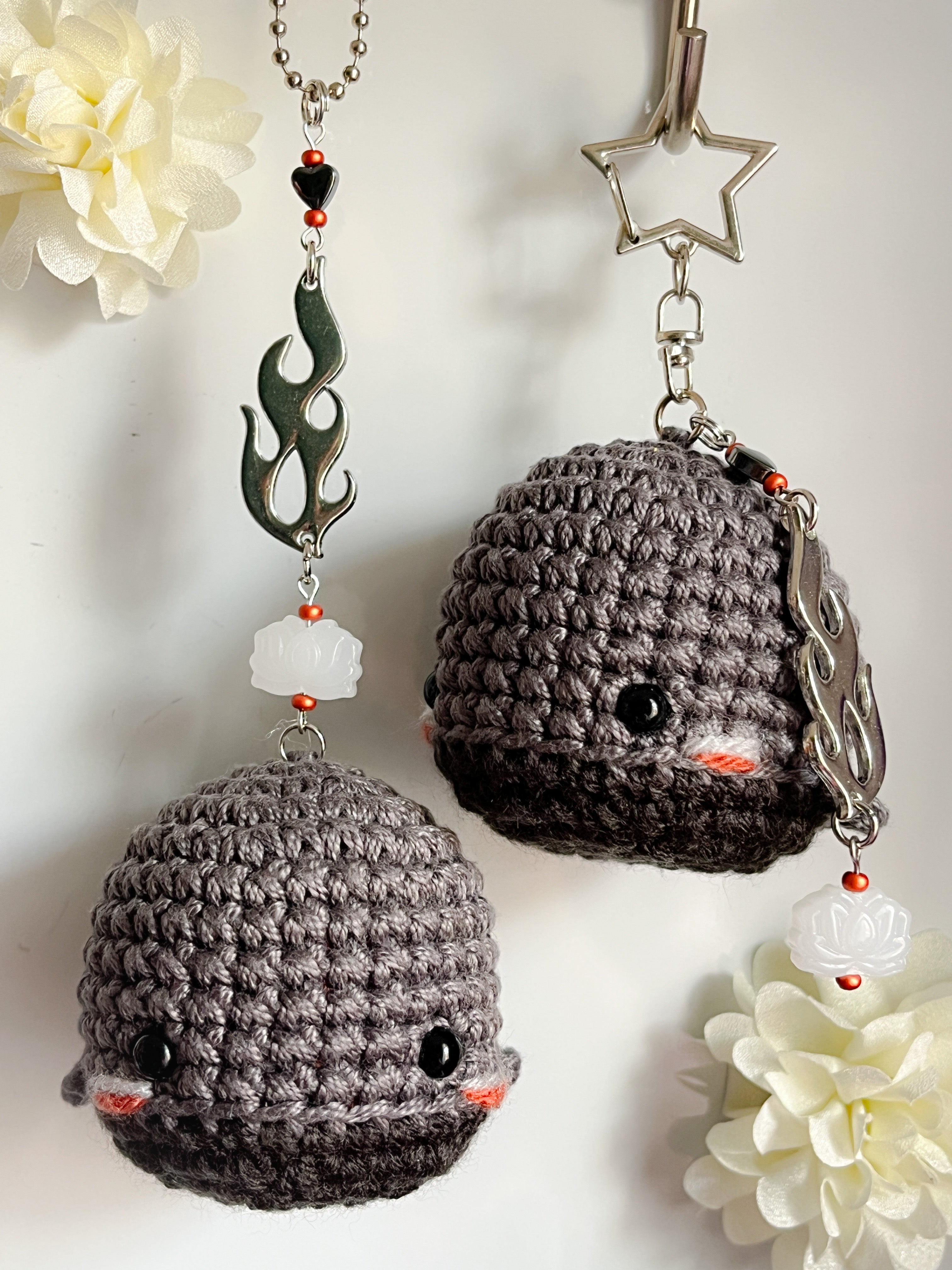 Dday inspired crochet whale