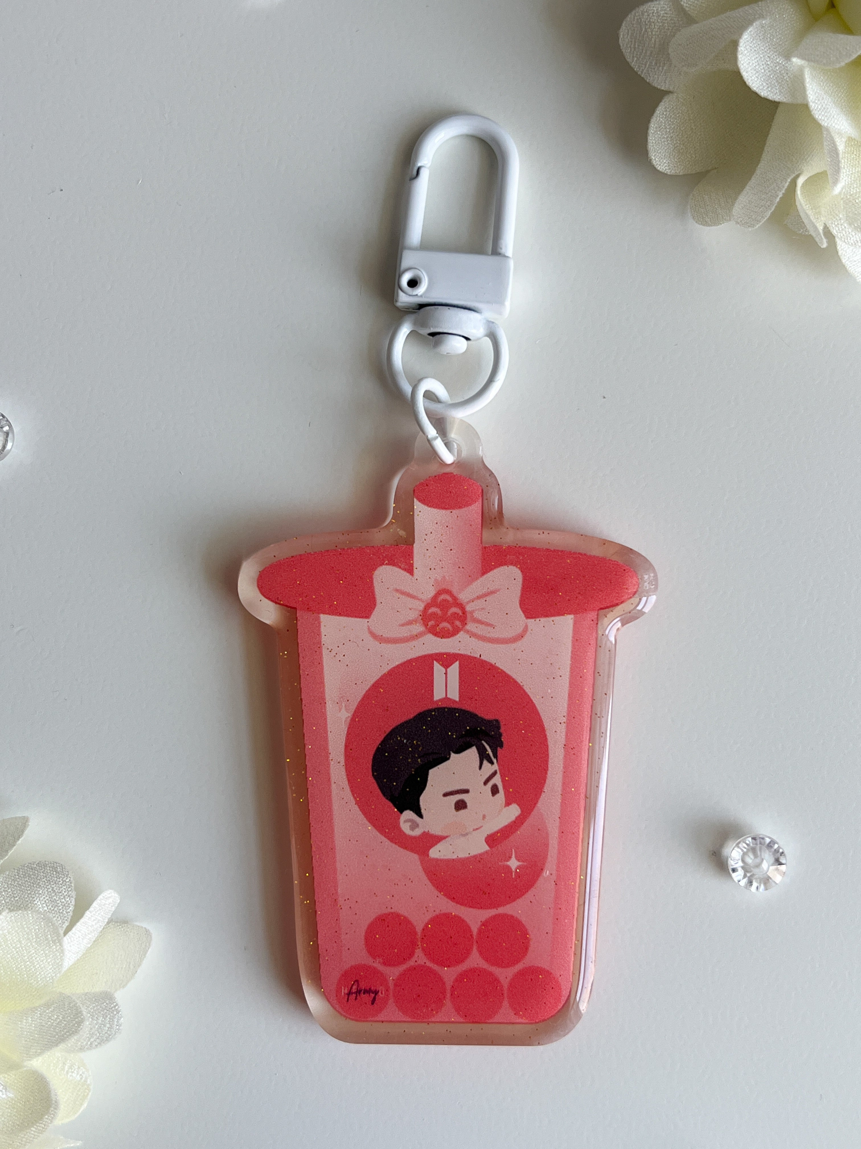 Tannies Boba Fruit Tea Keyring