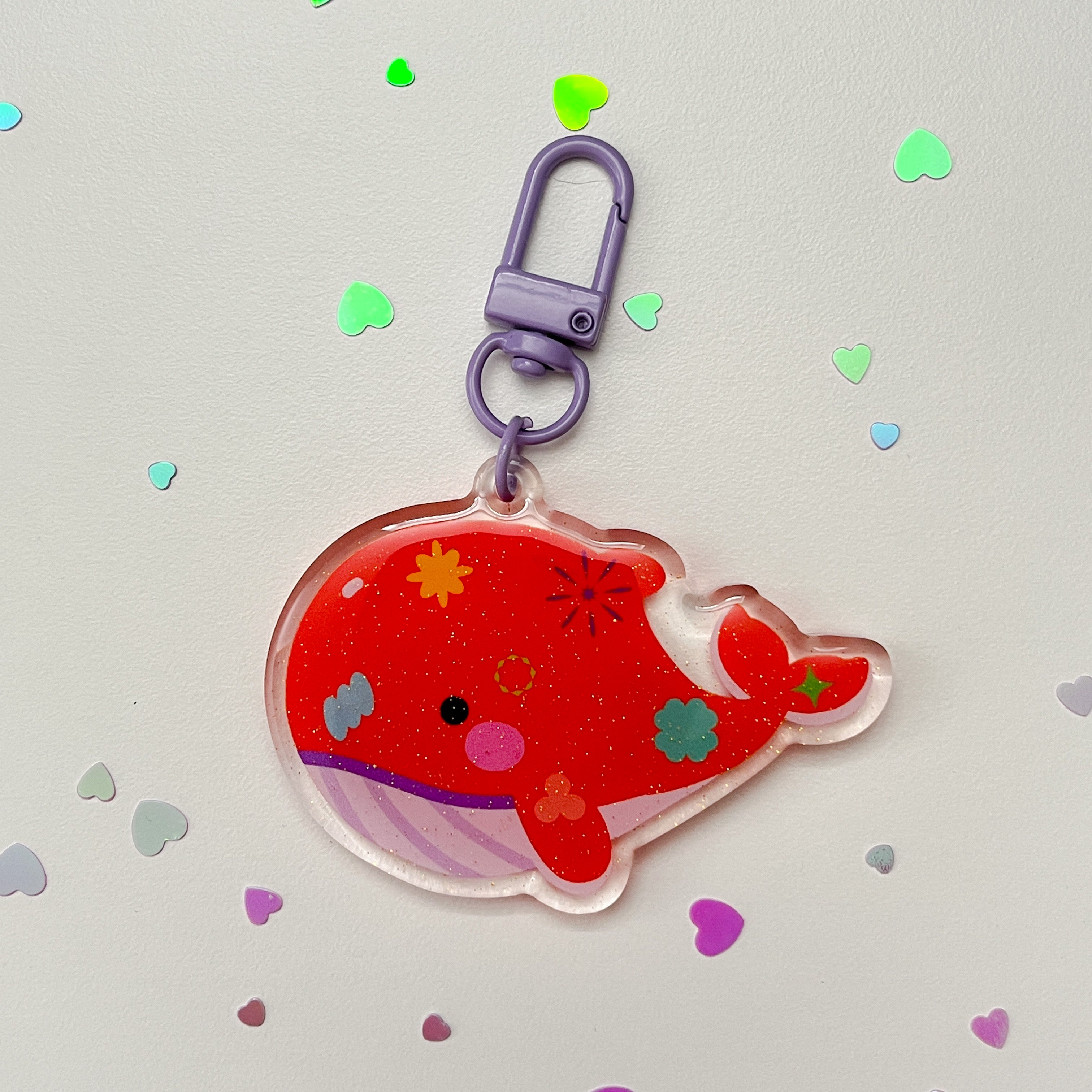 Chapter 2 Acrylic Whale Keychain