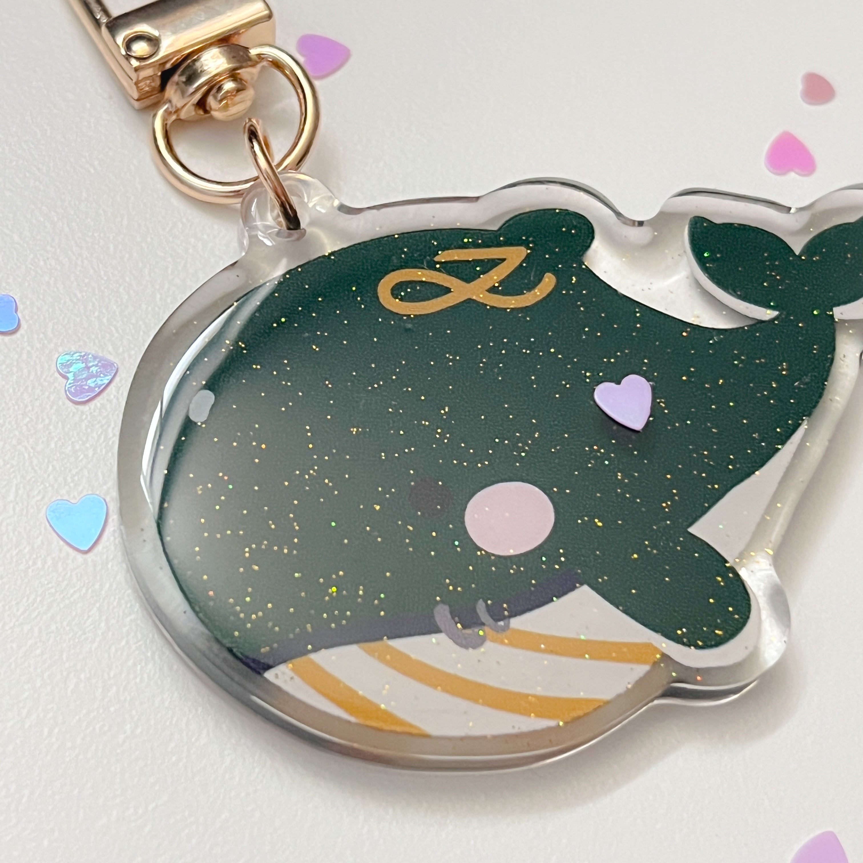 Chapter 2 Acrylic Whale Keychain