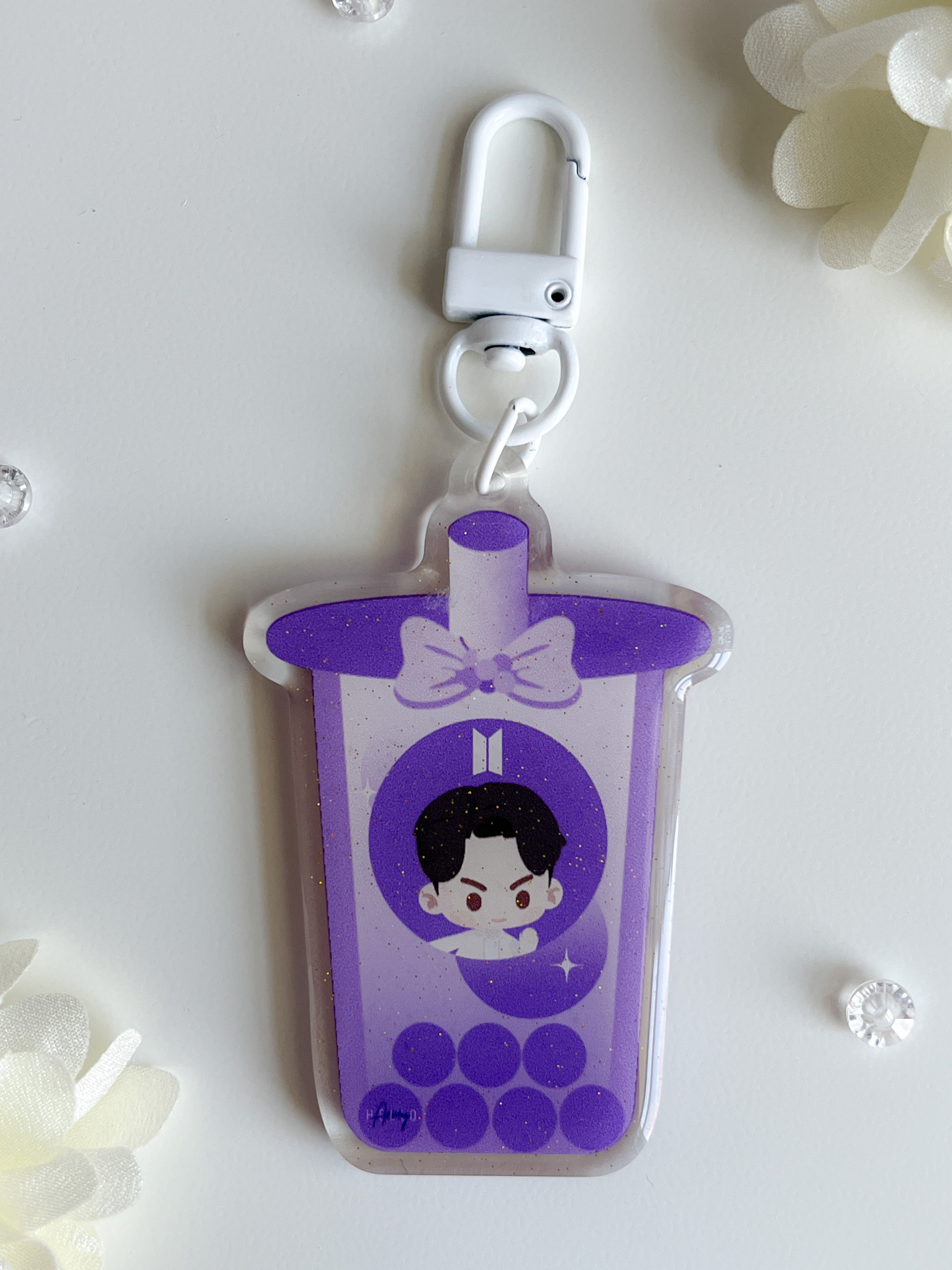 Tannies Boba Fruit Tea Keyring