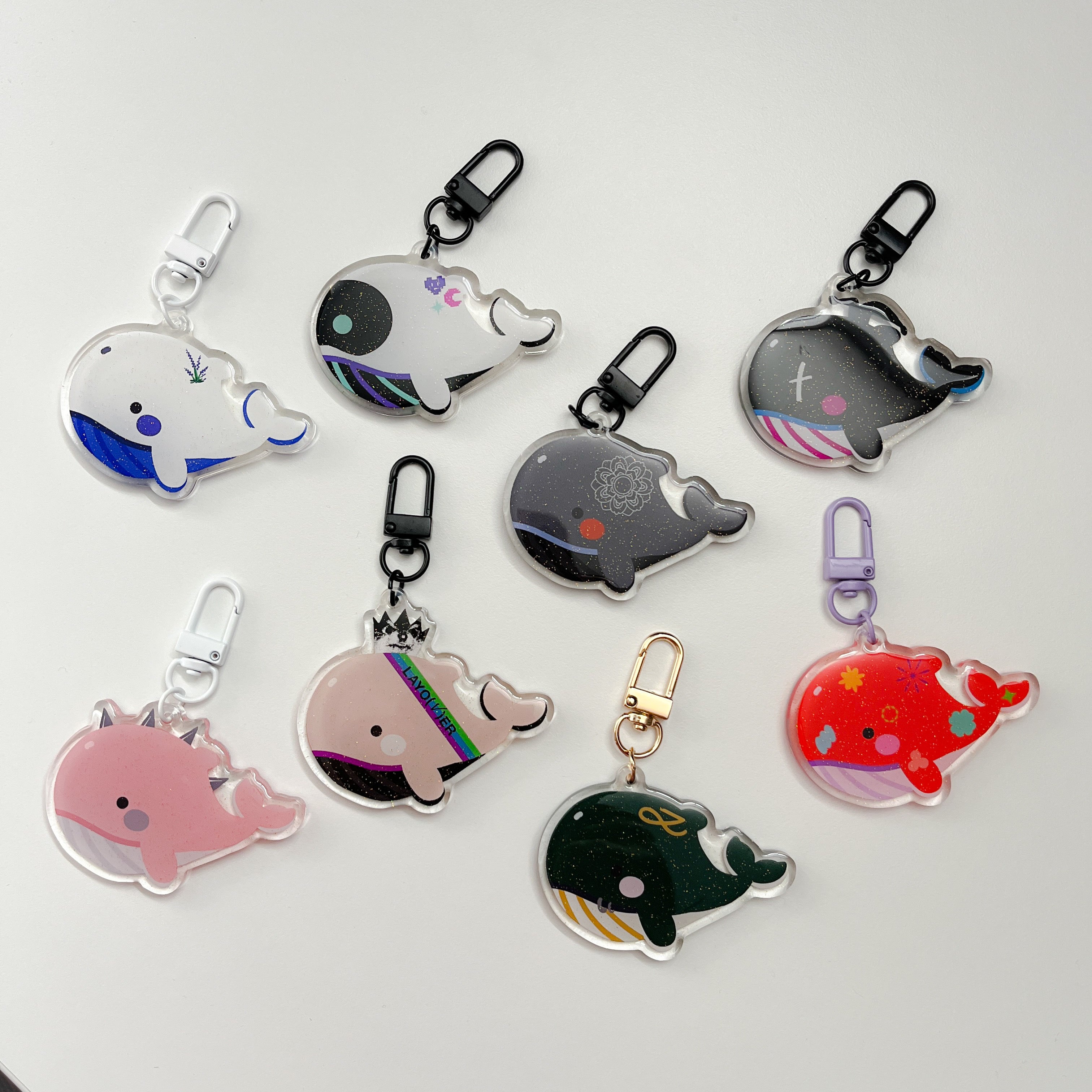 Chapter 2 Acrylic Whale Keychain
