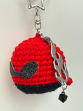 HOTS Inspired Crochet Whale Keyring
