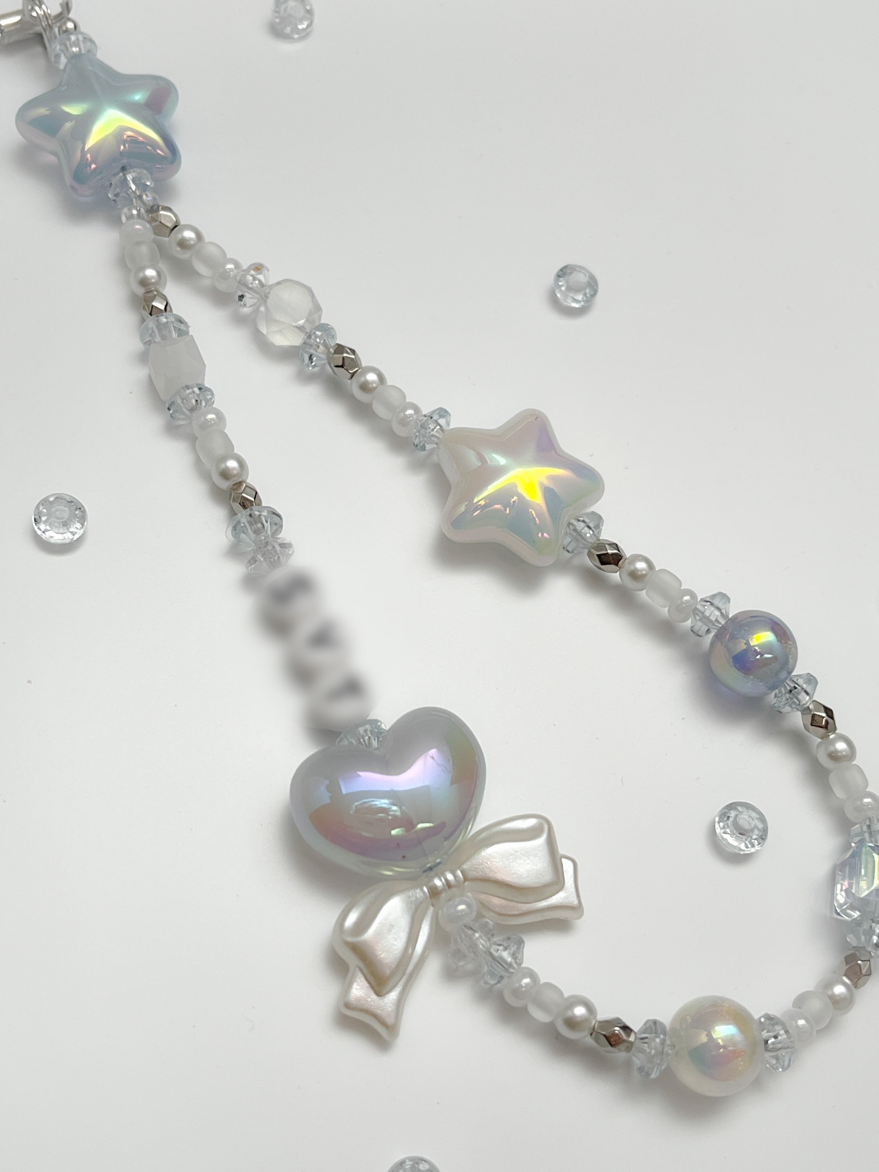 Carat Bong inspired beaded light stick wrap